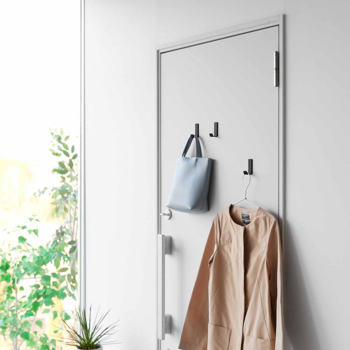 Yamazaki Tower Haak magnetisch S set van 3 - Zwart