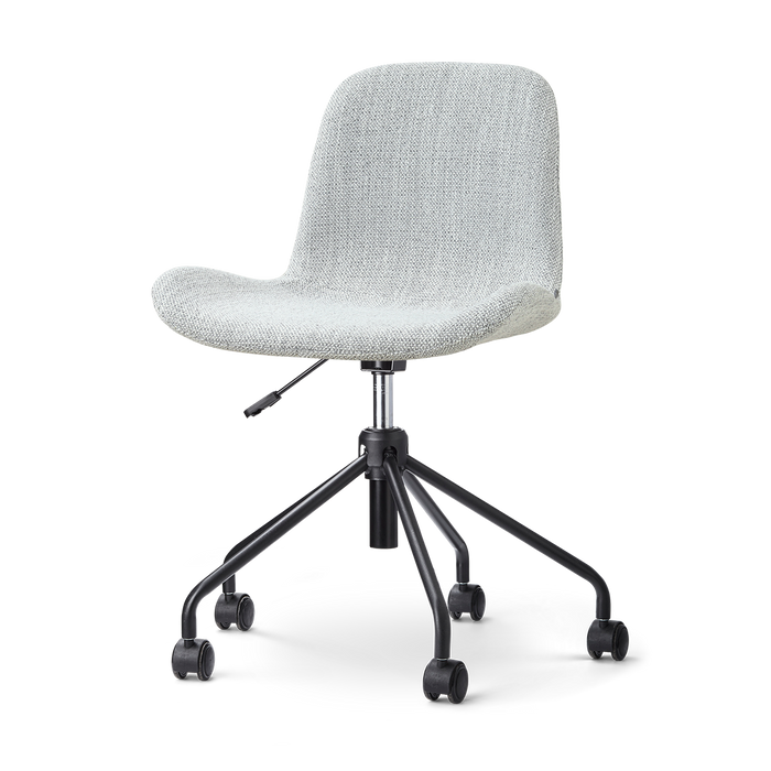 Nolon Nout-Fé bureaustoel grijs melange - zwart onderstel