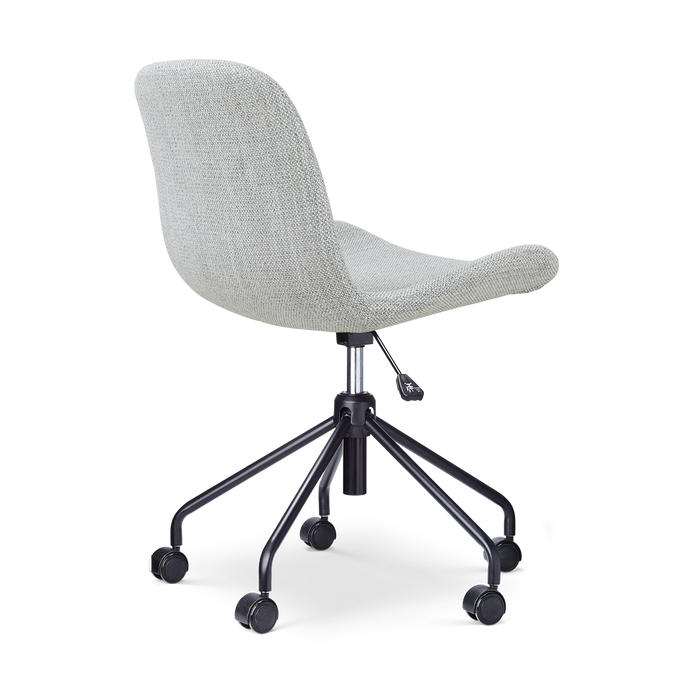 Nolon Nout-Fé bureaustoel grijs melange - zwart onderstel