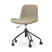 Nolon Nout-Fé bureaustoel taupe melange - zwart onderstel