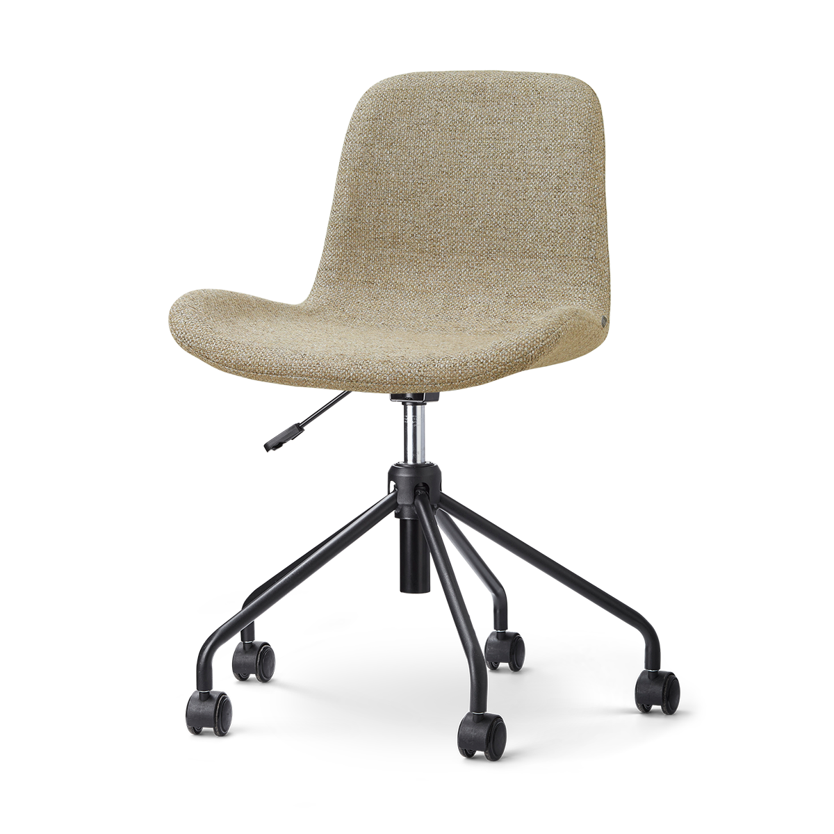 Nolon Nout-Fé bureaustoel taupe melange - zwart onderstel