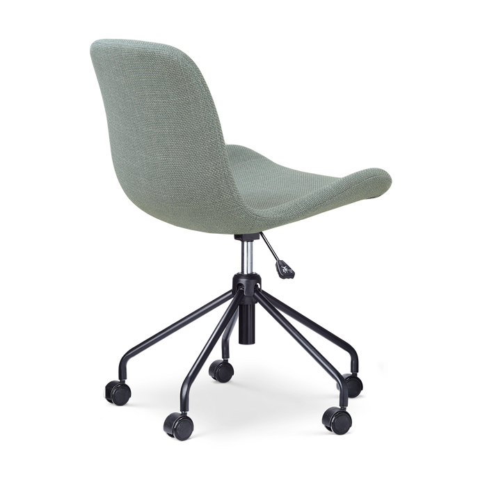 Nolon Nout-Fé bureaustoel saliegroen - zwart onderstel