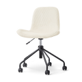 Nolon Nout-Fé bureaustoel rib beige - zwart onderstel