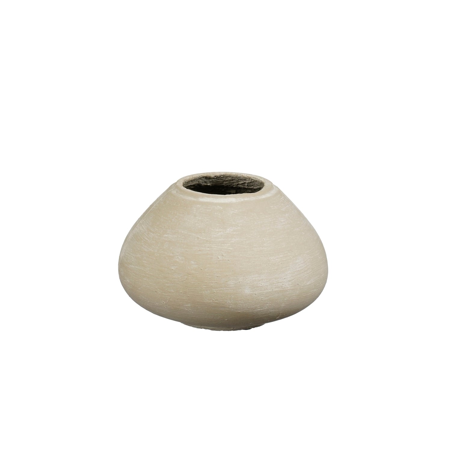 Mica Decorations Vaas Ares - Greige|Grijs - Marmer|steen