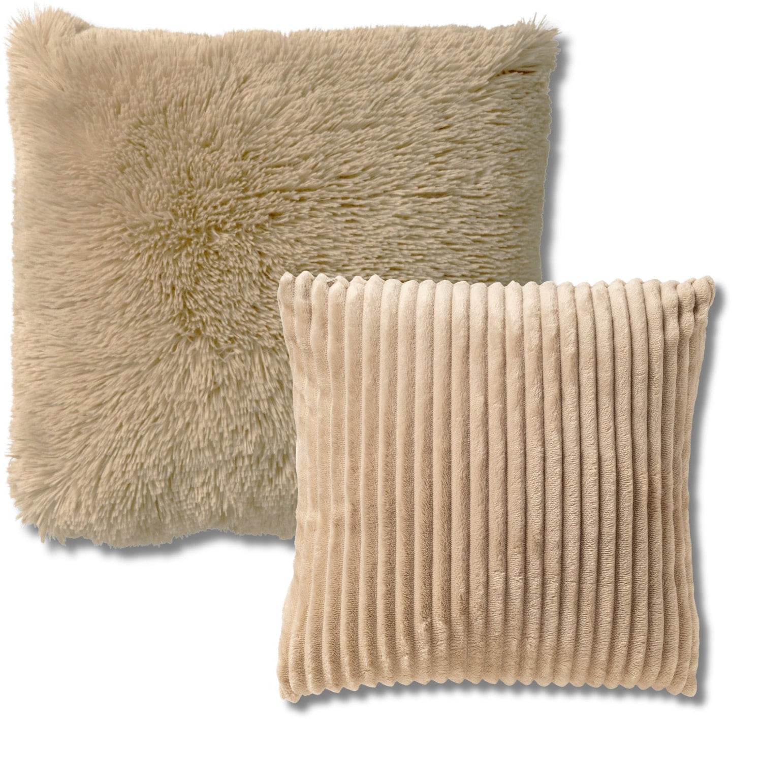 KUSSENSET - 2-delig - Cosy Layers - 60x60 cm, 45x45 cm - inclusief bin