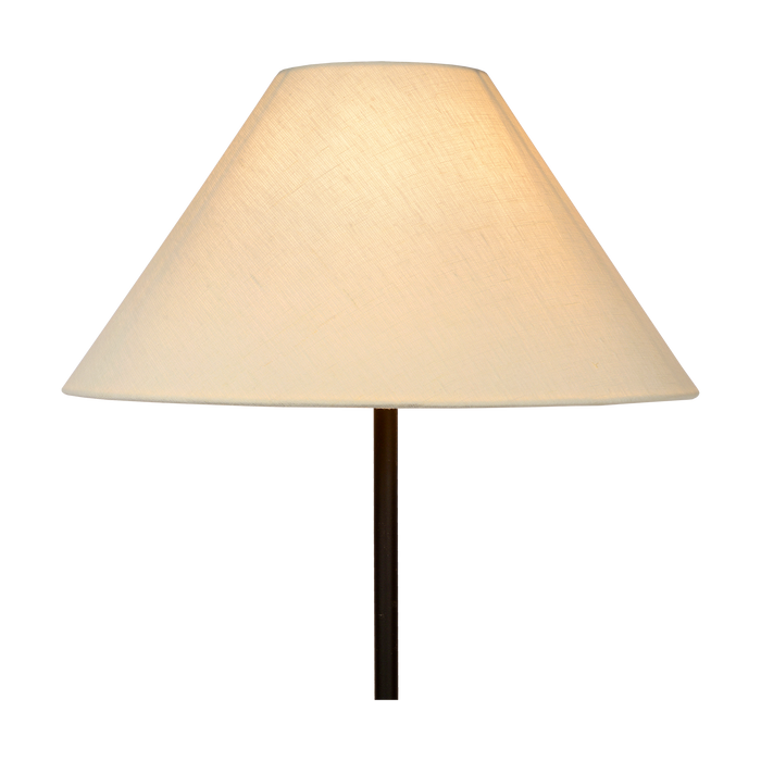 Atmooz Vloerlamp Akiti - Wit - Linnen Kap - Max 60W - E27 Fitting