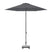 Platinum Lisboa Parasol - Antraciet - Ø 250 cm