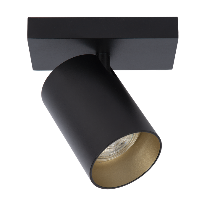 Atmooz Plafondlamp Nuo 1 - Opbouwspot Metaal Zwart