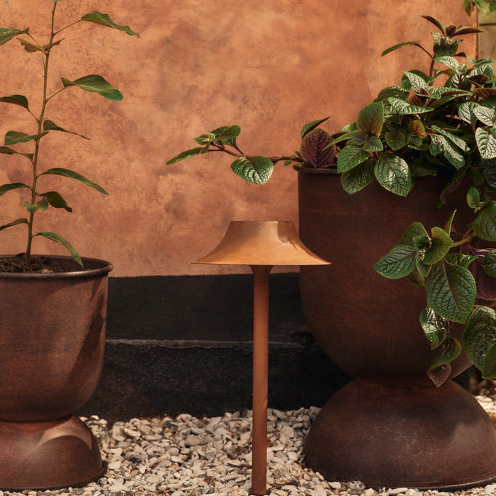 Ferm Living Hourglass Bloempot - Medium - Rust