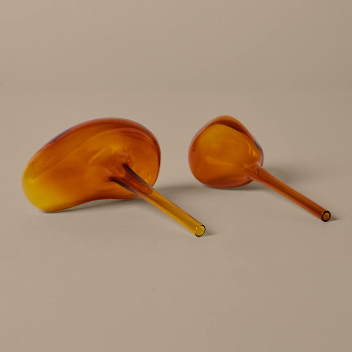 Ferm Living Mercury Waterbollen Large - Set van 2 - Amber