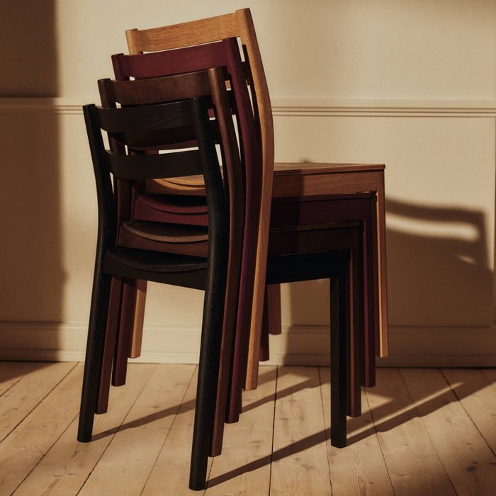Ferm Living Boda Eetkamerstoel - Dark Stained Beech