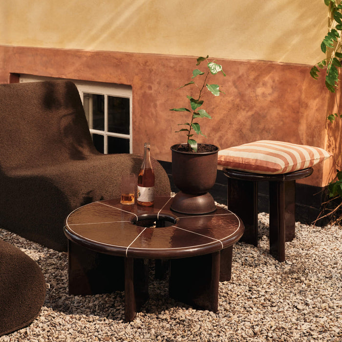 Ferm Living Deya Salontafel - Chestnut Brown