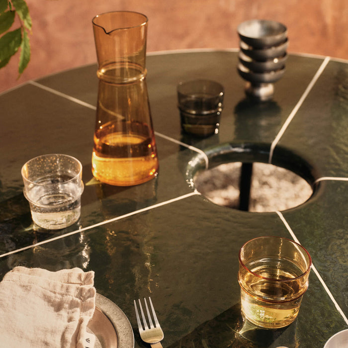 Ferm Living Deya Eettafel - Dark Green