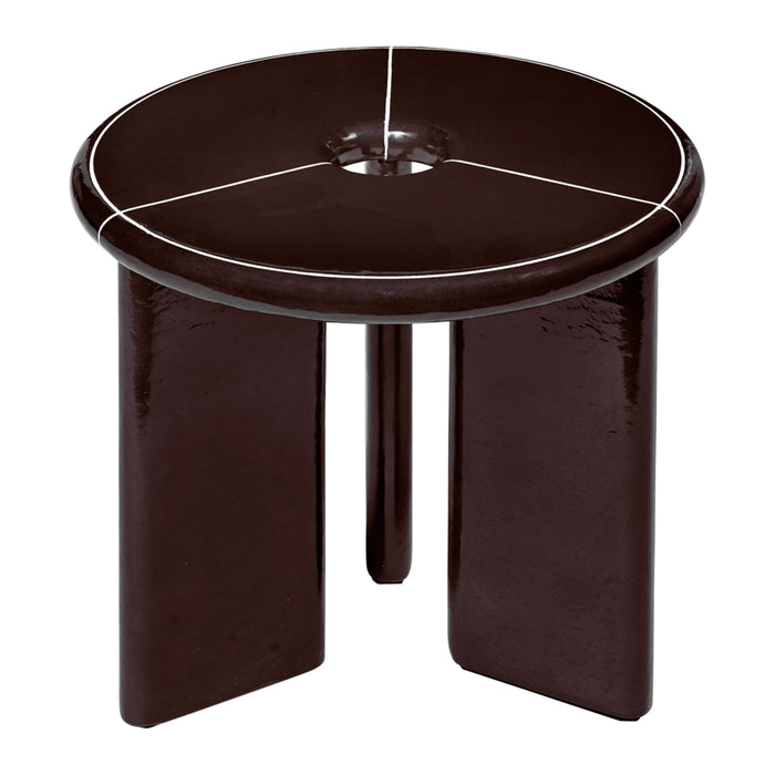 Ferm Living Deya Bijzettafel - Chestnut Brown