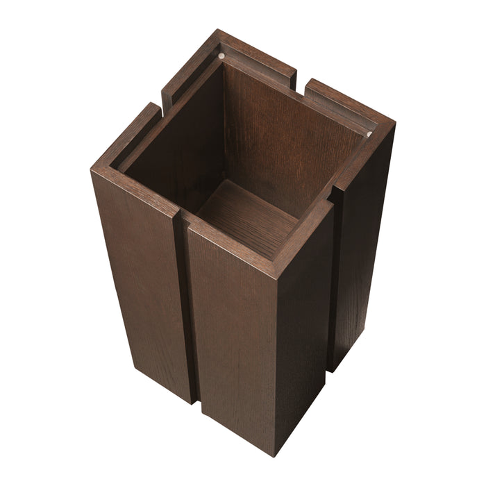 Ferm Living Parcel Pedestal Sokkel H 60 cm - Dark Stained
