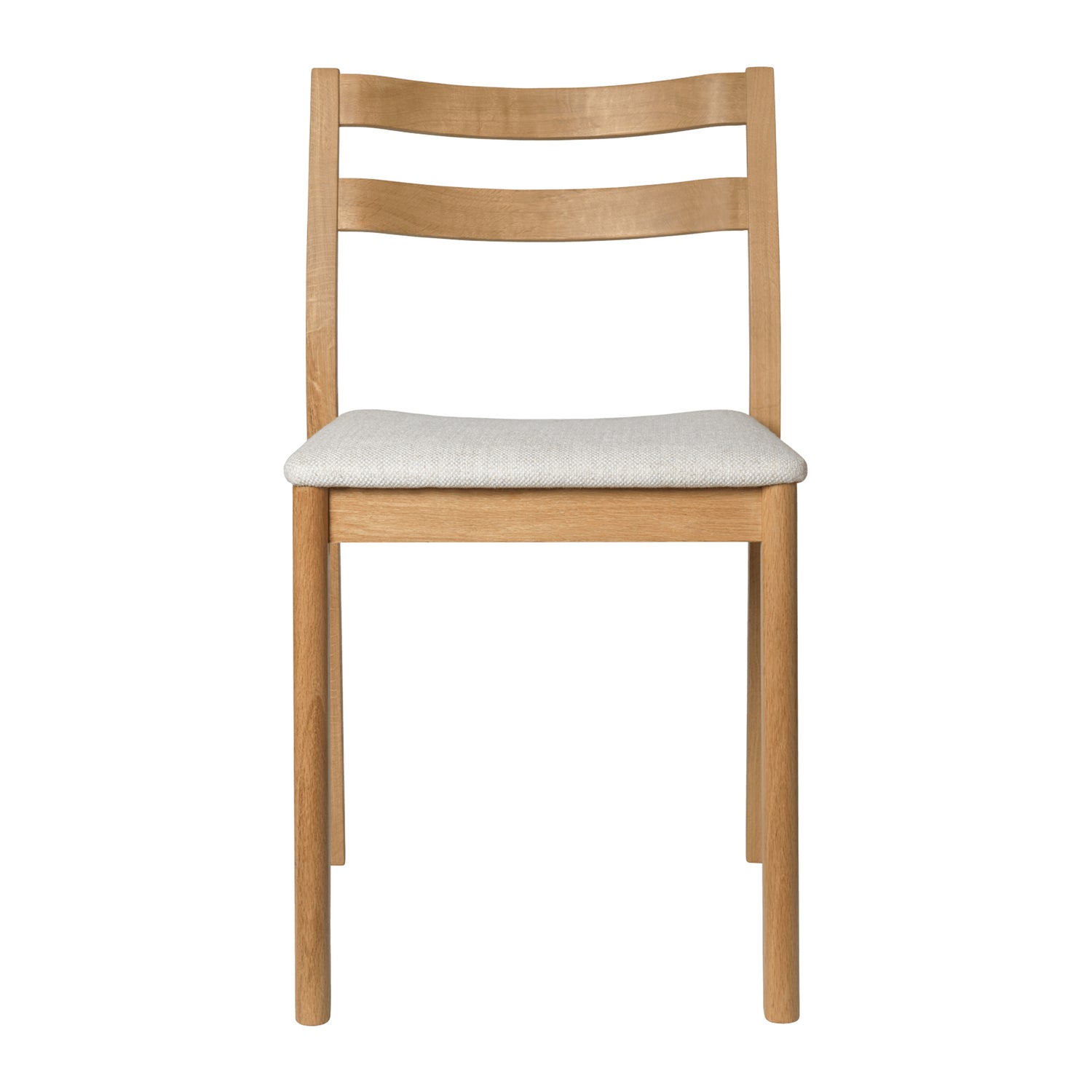 Ferm Living Boda Eetkamerstoel Geweven - Natural Oak / Off-White