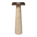 Ferm Living Grova Pedestal Sokkel - Travertine