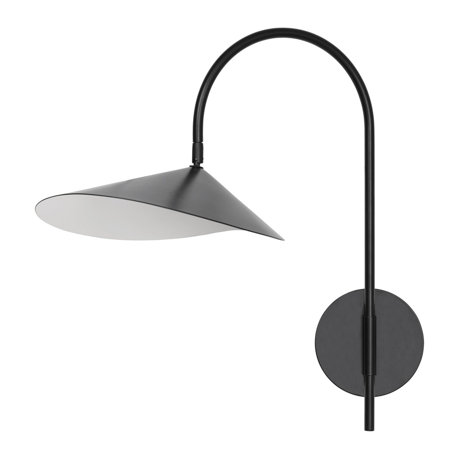 Ferm Living Arum Swivel Wandlamp - Hardwired - Black