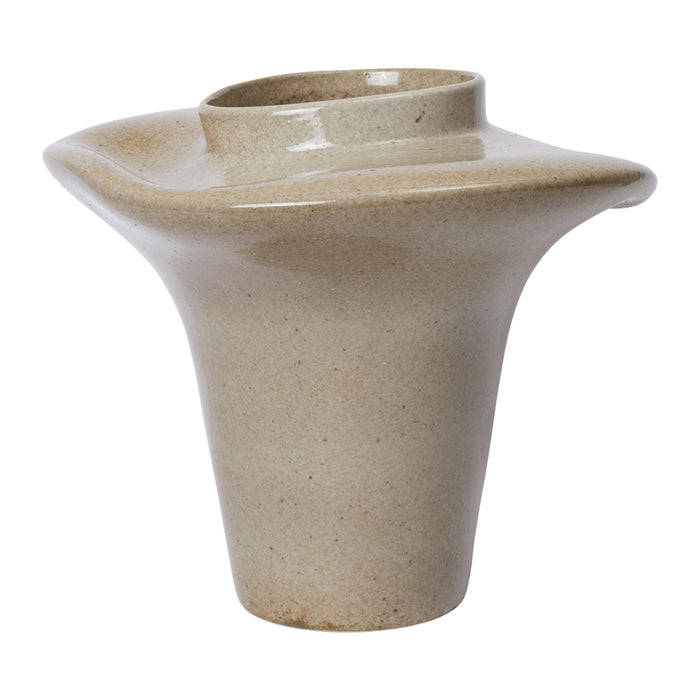 Ferm Living Evio Vaas H 35 cm - Elm Green