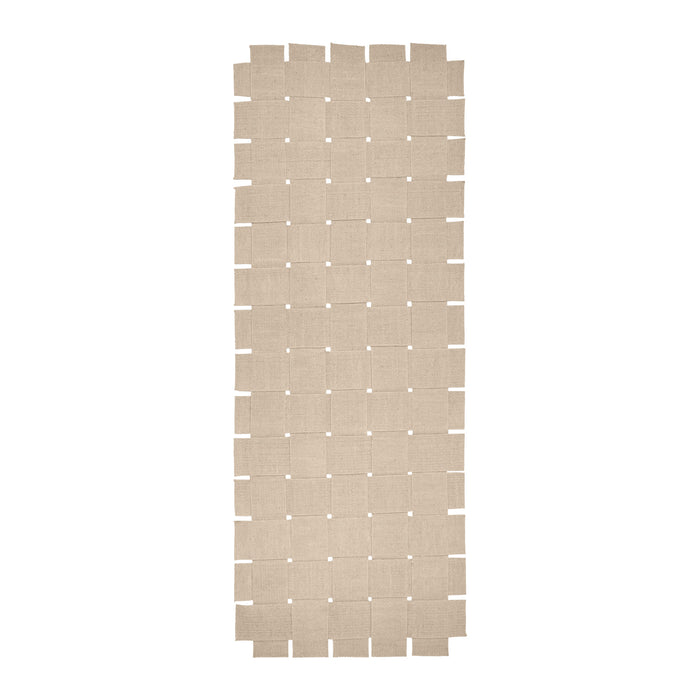 Ferm Living Foundation Runner Vloerkleed 80 x 200 cm – Cashmere