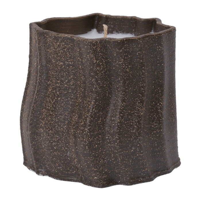 Ferm Living Rylith Scented Kaars - Dark Brown