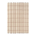 Ferm Living Sen Vloerkleed 140 x 200 cm - Parchment / Chestnut