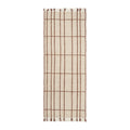 Ferm Living Sen Runner Vloerkleed 80 x 200 cm - Parchment / Chestnut