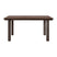 Ferm Living Atura Eettafel 160 x 90 cm - Dark Chocolate / Dark Stained Oak