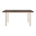 Ferm Living Atura Eettafel 160 x 90 cm - Light Cashmere / Dark Stained Oak