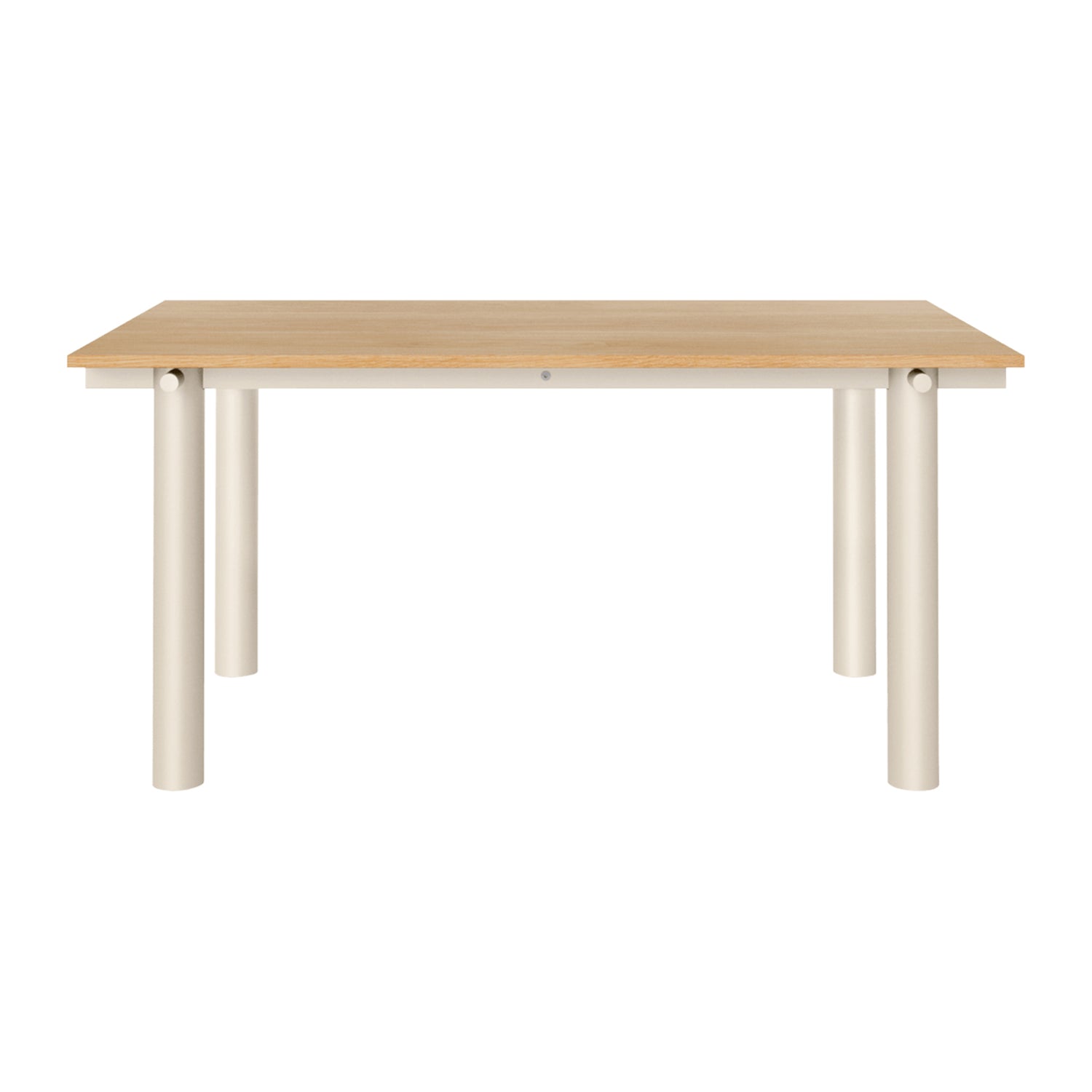 Ferm Living Atura Eettafel 160 x 90 cm - Light Cashmere / Natural Oak Veneer