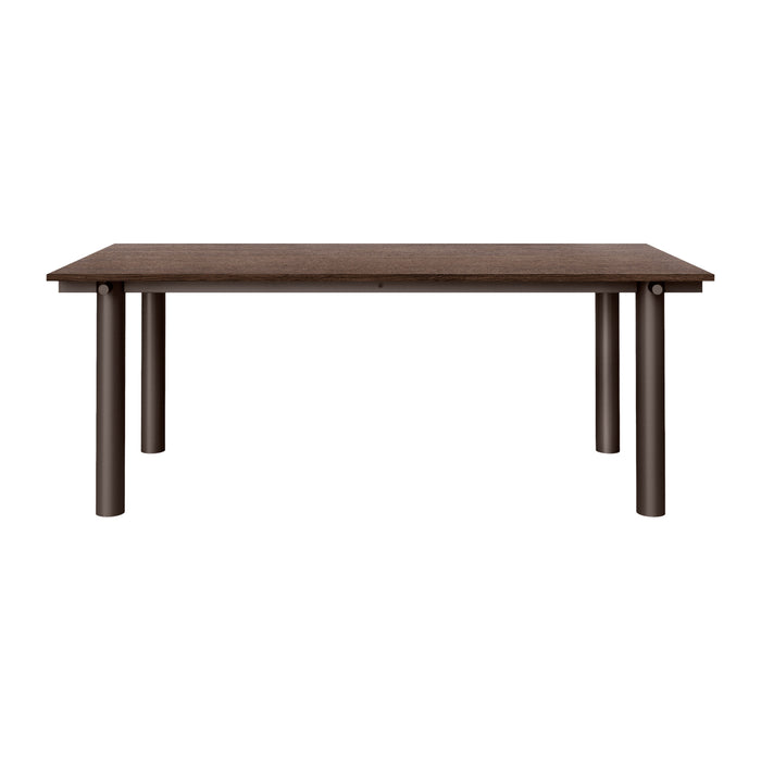 Ferm Living Atura Eettafel 200 x 90 cm - Dark Chocolate / Dark Stained Oak