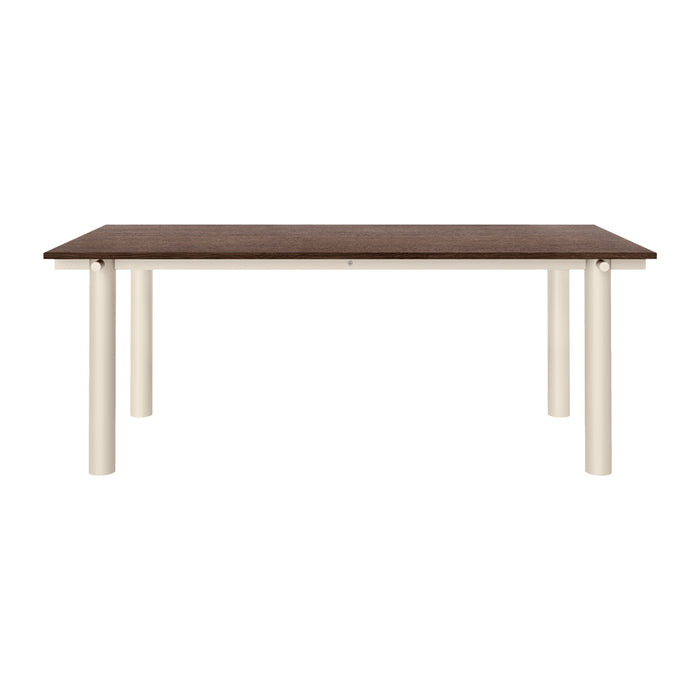 Ferm Living Atura Eettafel 200 x 90 cm - Light Cashmere / Dark Stained Oak