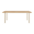 Ferm Living Atura Eettafel 200 x 90 cm - Light Cashmere / Natural Oak Veneer