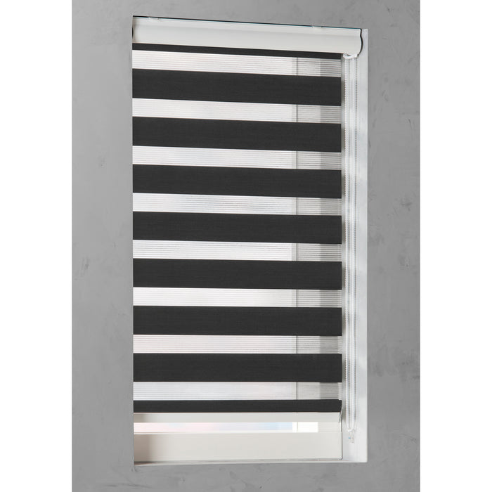 Rollit Noah Duo Rolgordijn Zwart