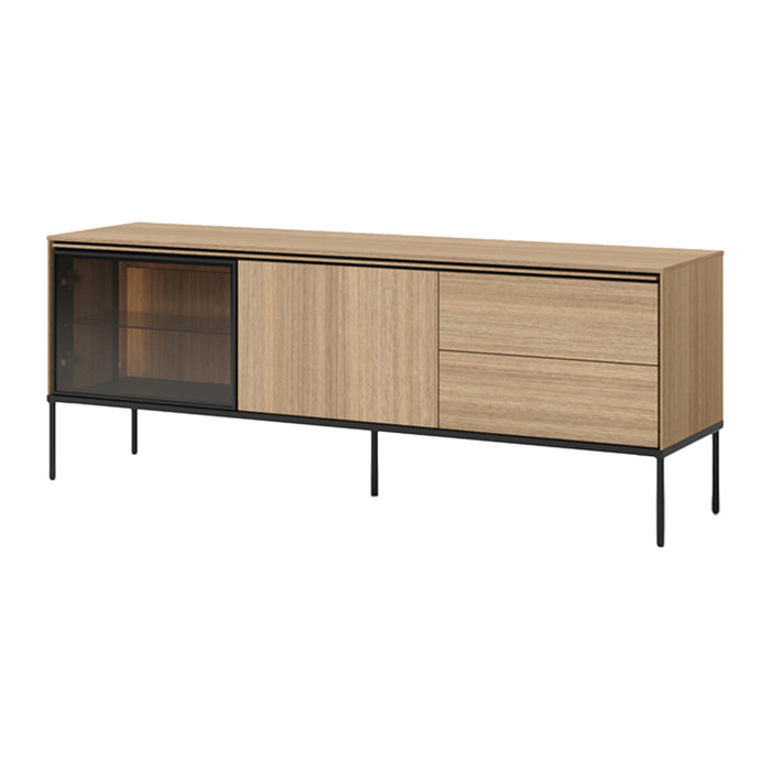 by fonQ Grain Tv-meubel B 167 cm - Eikenhout