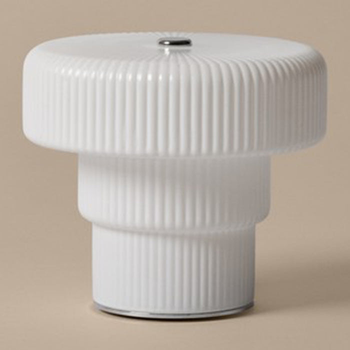 Ferm Living Ripple Draagbare Tafellamp - Wit