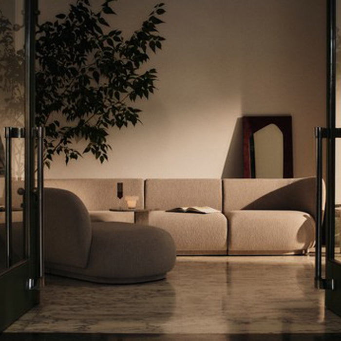 Ferm Living Ripple Draagbare Tafellamp - Wit