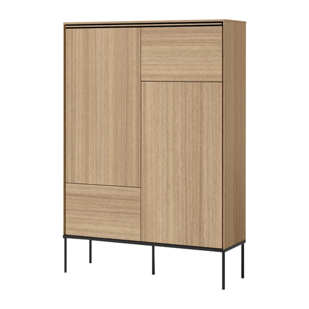 by fonQ Grain Wandkast - Eikenhout