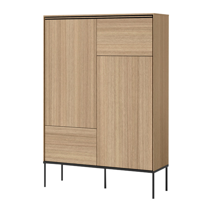 by fonQ Grain Wandkast - Eikenhout
