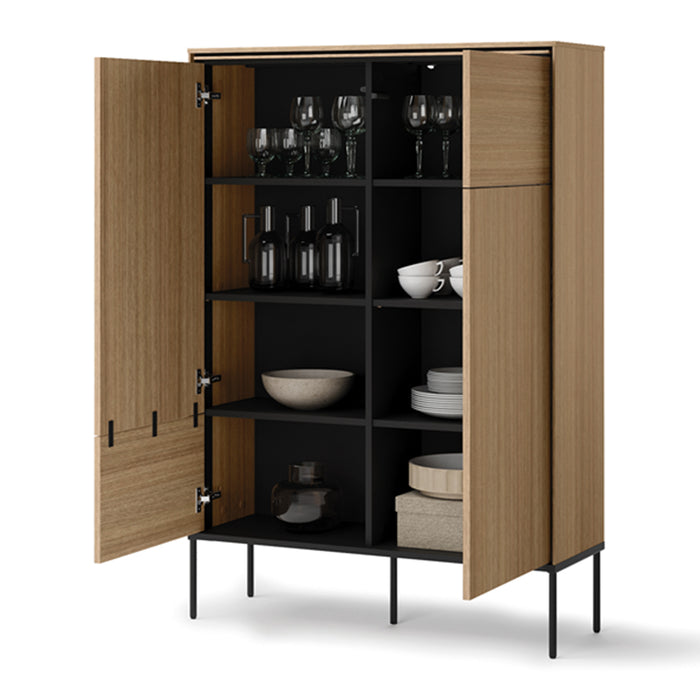 by fonQ Grain Wandkast - Eikenhout