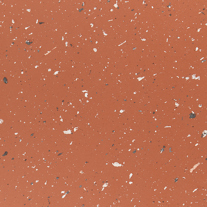 Beliani - TREZZO - Salontafel - Terrazzo|Rood - Lichtbeton
