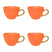 Urban Nature Culture Good Morning Cappuccino / Theekop - Carrot - 4 st.