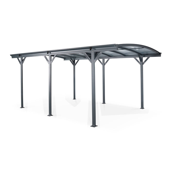 sweeek - Carport 5x3m aluminium en polycarbonaat