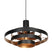 Steinhauer - hanglamp - Halo Cirque - zwart - metaal - Ø 50cm - E27 -