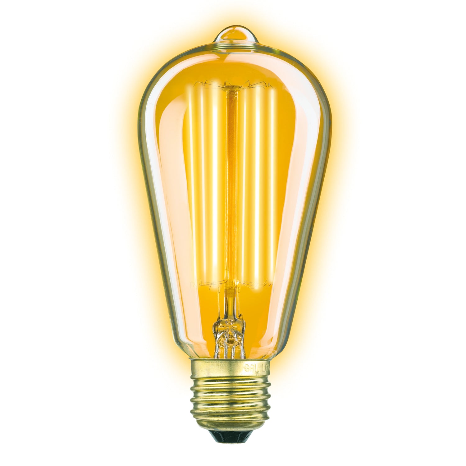 KS Verlichting LED E27 4W Edison 15 cm Classic Gold Lichtbron