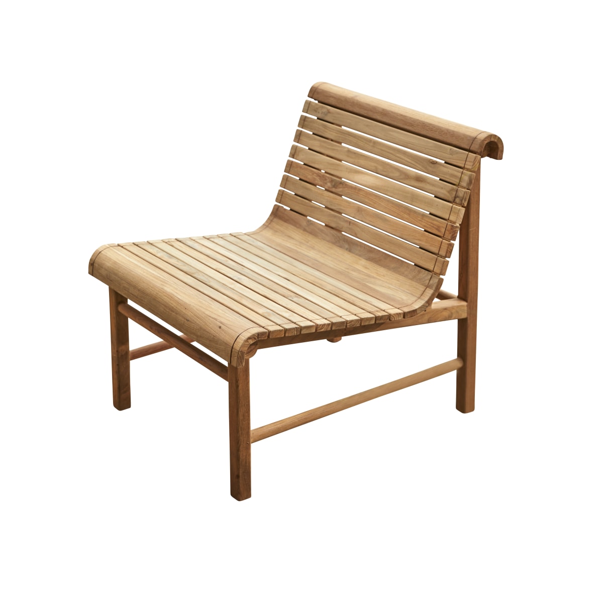 Tikamoon - Tuinfauteuil van gerecycled teak Hélen