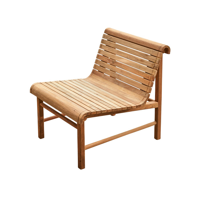 Tikamoon - Tuinfauteuil van gerecycled teak Hélen