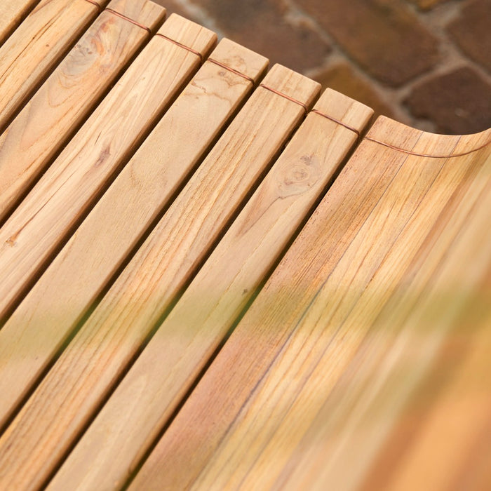 Tikamoon - Tuinfauteuil van gerecycled teak Hélen