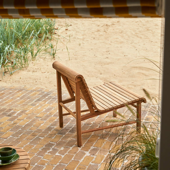 Tikamoon - Tuinfauteuil van gerecycled teak Hélen