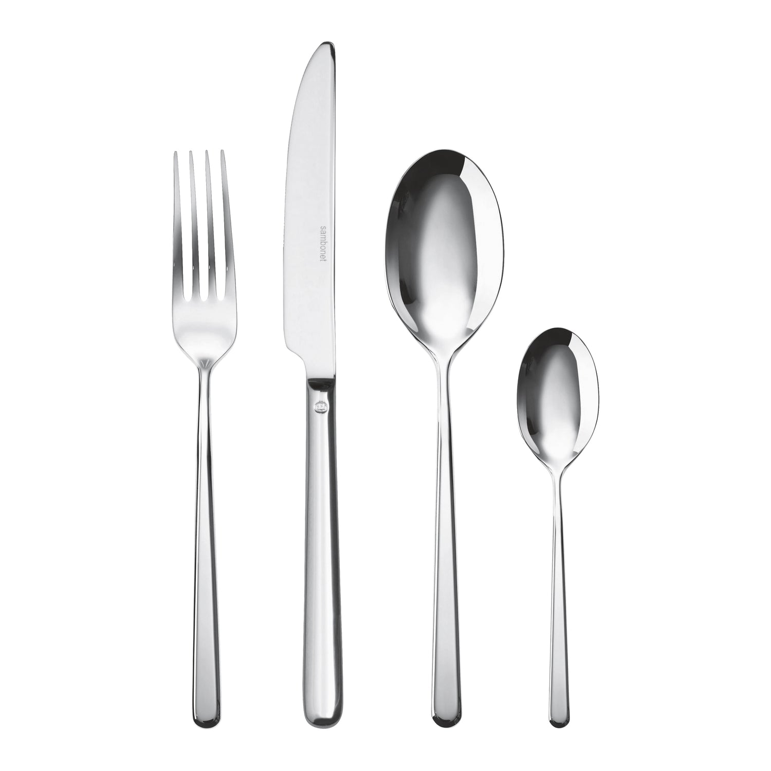 Sambonet Linear Bestekset 24-delig - Zilver